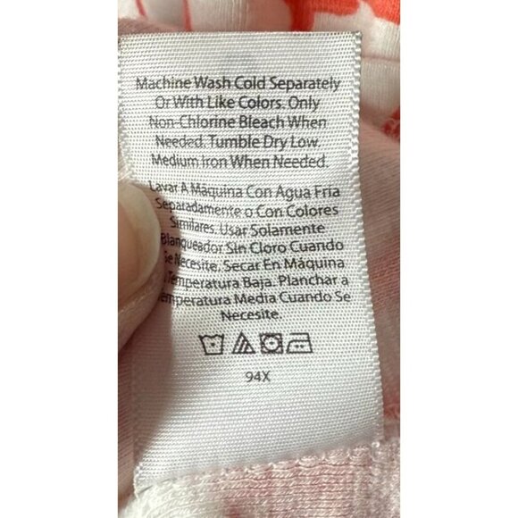 Time & Tru Womens Foral Scoop Neck Tee 2XL Modal Blend Short Sleeve Grandmacore - Picture 11 of 11